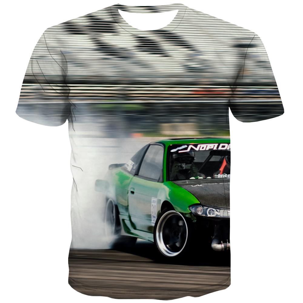
Racing Car T shirts Men Metal Shirt Print City Tshirt Anime Gray T-shirts Graphic Retro Tshirts Novelty
                