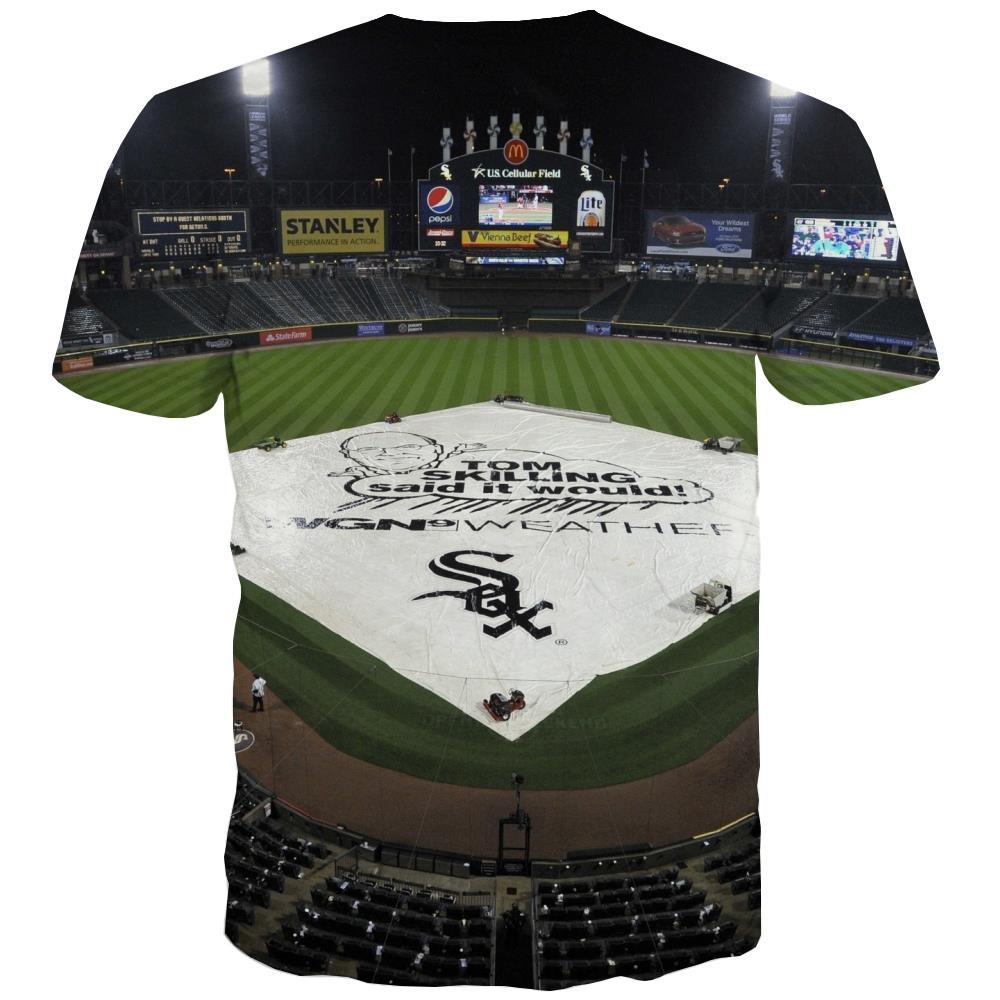 
Baseball T-shirt Men Stadium Tshirt Anime Game Tshirts Casual White T-shirts 3d
                
