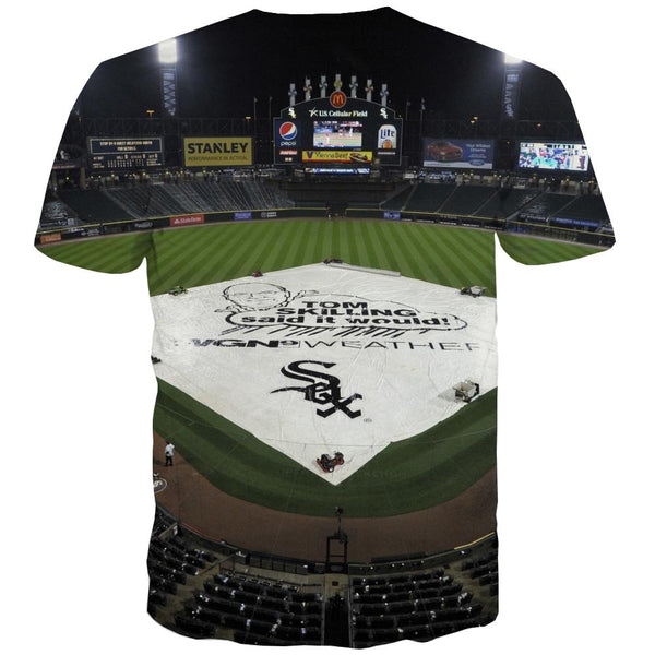 
Baseball T-shirt Men Stadium Tshirt Anime Game Tshirts Casual White T-shirts 3d
                