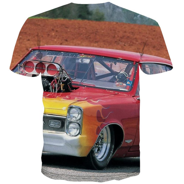 
Racing Car T shirts Men Metal Tshirt Printed City Tshirts Cool Gray Tshirts Casual Retro Tshirt Anime
                