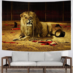 Lion Tapestry Animal Rug Wall Anime Wall Tapestry Hip Hop Tapestries Rock Tenture Mandala