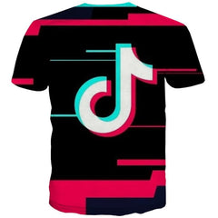 Music T-shirt Men Galaxy Tshirt Printed Party T-shirts 3d Douyin Anime Clothes