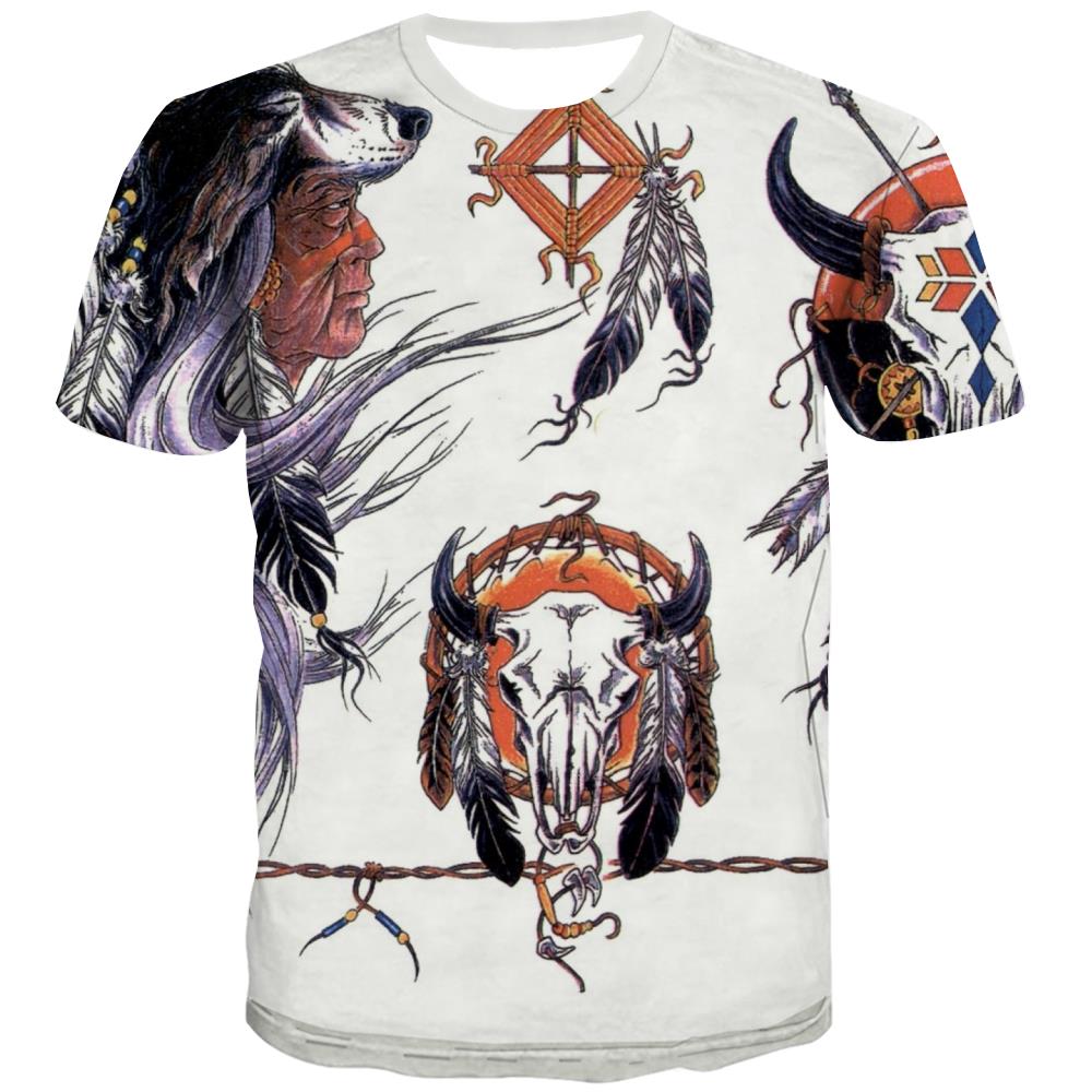 
Indians T-shirt Men Grassland T shirts Funny Sunset T-shirts Graphic War Tshirt Anime
                