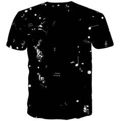 Music T shirts Men Instrument Tshirt Printed Retro T shirts Funny Electronic Tshirt Anime