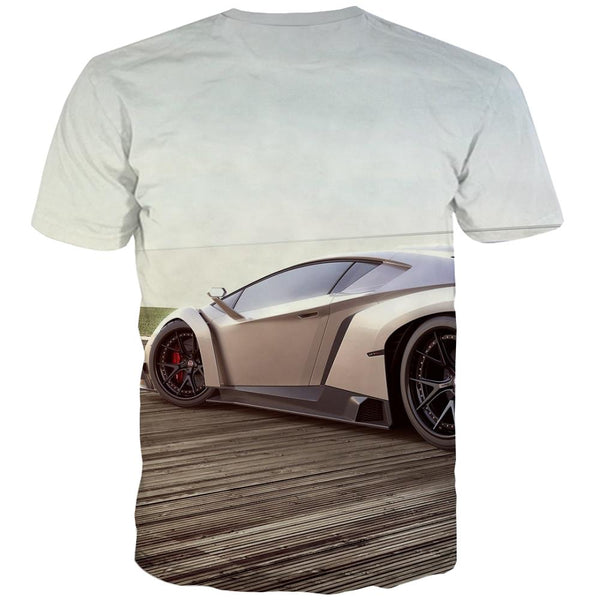 
Racing Car T shirts Men Metal Shirt Print City T-shirts 3d Gray Tshirts Casual Retro T shirts Funny
                