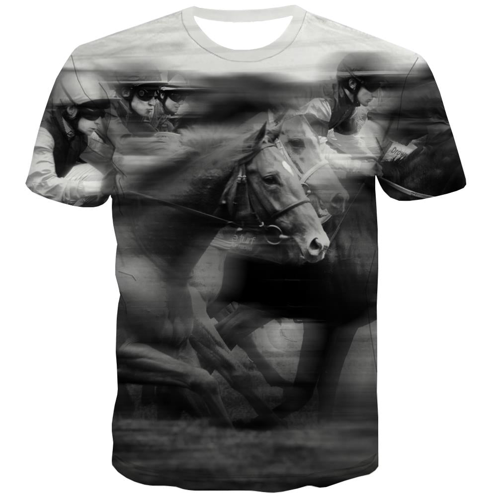 
Borse T-shirt Men Competition T-shirts Graphic Raced Tshirt Printed Equestrian T-shirts 3d
                