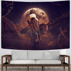 Indios Tapiz Galaxy Rug Wall Space Home Tapestrys Wall Hanging Mandala