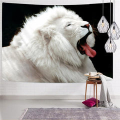 Lion Tapiz Animal Tapestries Anime Wall Tapestry Lovely Home Tapestrys Leisure Tenture Mandala