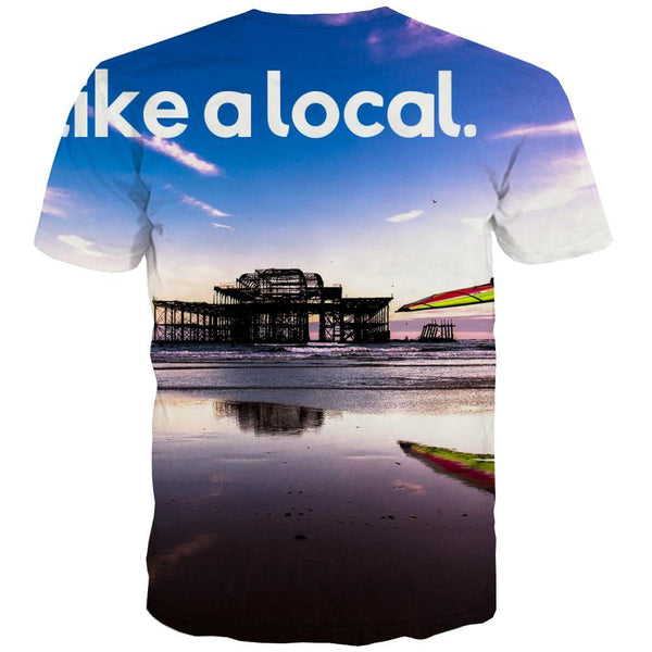 
surf T-shirt Men The sea T-shirts Graphic sport Shirt Print Cool Tshirts Cool - KYKU
                