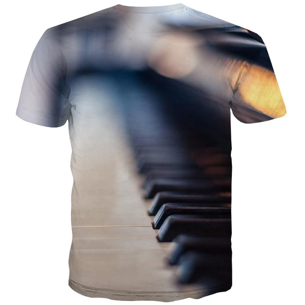 
Music T shirts Men Instrument Tshirt Anime Retro Tshirts Cool Electronic T shirts Funny
                