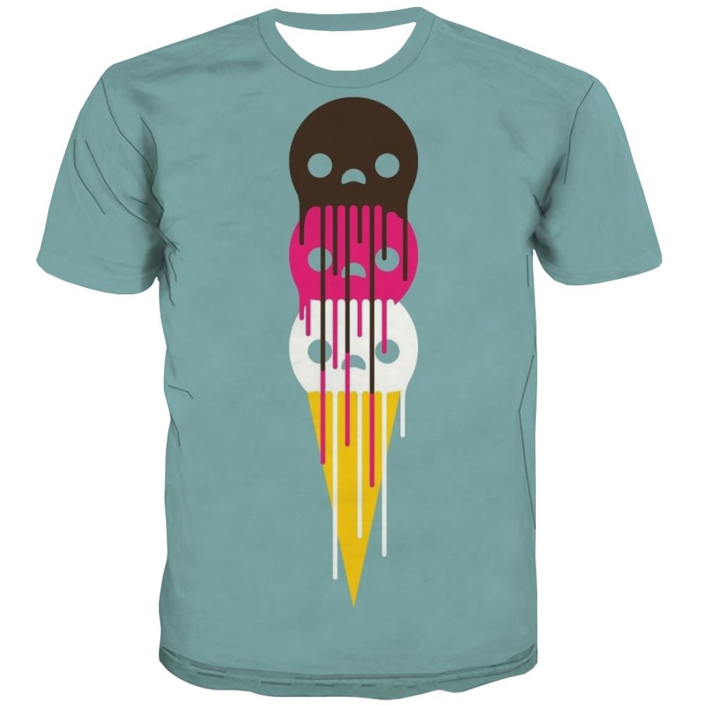 
Sweet T-shirt Men Gourmet Tshirt Anime Icecream Tshirts Cool Colourful T-shirts Graphic
                