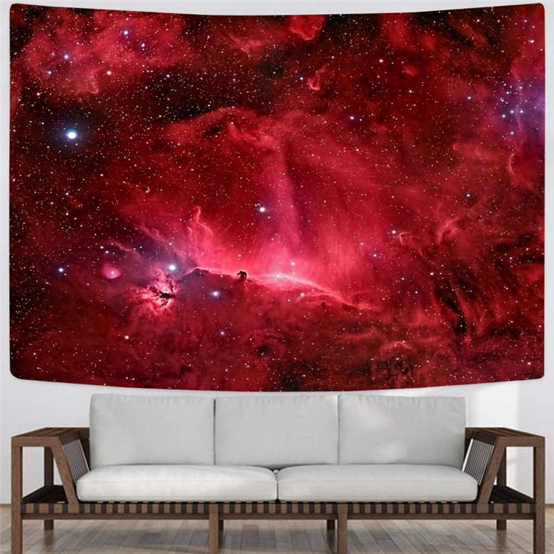 
Galaxy Tapiz Space Home Tapestrys Universe Rug Wall Red Wall Tapestry Nebula Tapestries
                