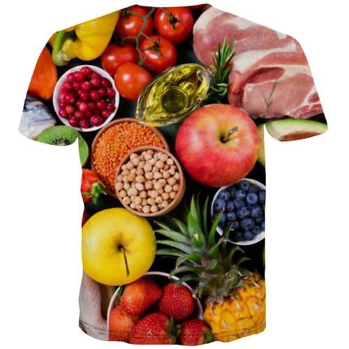 
Fruit T shirts Men Food Tshirt Printed Funny Tshirts Novelty Harajuku T-shirts Graphic Street T shirts Funny Short Sleeve - KYKU
                