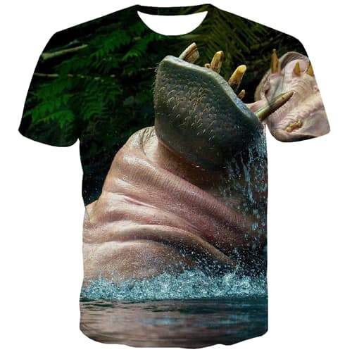Monster T-shirt Men Terror Tshirt Anime Halloween Shirt Print Hip Hop Tshirt Printed Forest T shirts Funny Short Sleeve Hip hop - KYKU