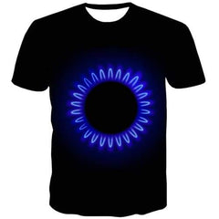 Galaxy Space T shirts Men Black Hole T shirts Funny Psychedelic Tshirts Cool Black Shirt Print Gothic Tshirt Printed - KYKU
