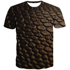 Irregular metallic texture shirts special texture Cool man Cool art costume different
