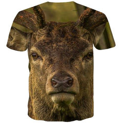 Animal T shirts Men Lovely T-shirts 3d Hilarious Tshirt Anime Street Tshirts Novelty Harajuku T shirts Funny Short Sleeve - KYKU