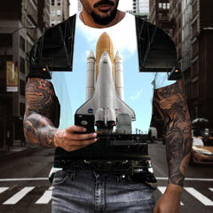 shirt Airship tee shirt air ship flying ship Cool men art costume