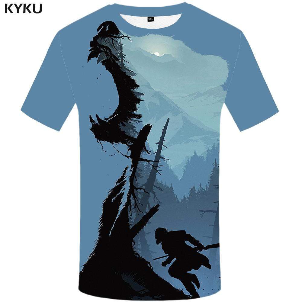 
Bear T-shirts Men Animal Tshirt Anime Russia T-shirt 3d Forest Tshirts Print War T shirts Funny Mens Clothing Casual Unisex Cool - KYKU
                