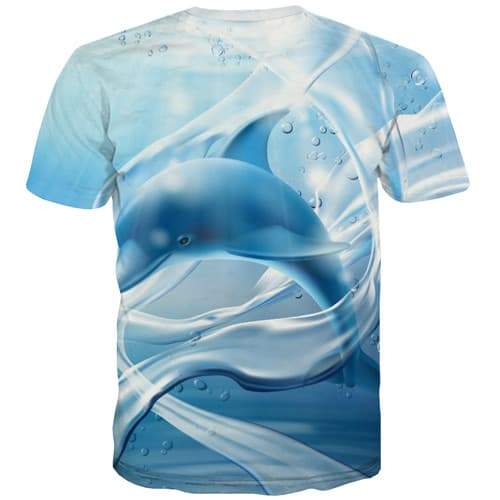 
Dolphin T shirts Men Animal Tshirt Anime White Tshirts Casual Ocean Shirt Print Harajuku T shirts Funny Short Sleeve Hip hop Men - KYKU
                