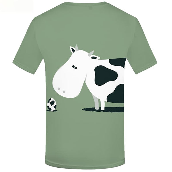 
Cow T-shirt Men White T shirts Funny Grass Shirt Print Ball Tshirt Anime Animal T-shirts 3d Short Sleeve Hip hop Men S-5XL
                