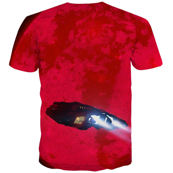 
Airship t shirt Novelty 3D shirt air ship art costume flying ship Casual men
                