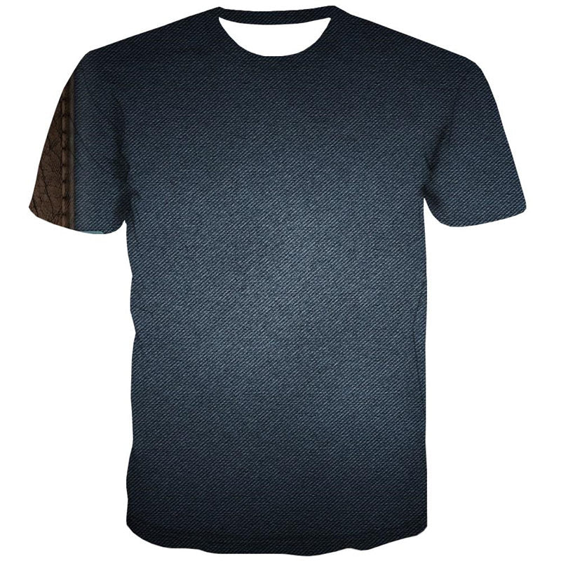 
Leather texture t shirts Casual shirt 3D special texture men art costume different Casual
                