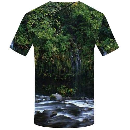 
Forest T shirts Men Fish T-shirts Graphic Green T shirts Funny Tree Shirt Print Harajuku Tshirts Cool Short Sleeve T shirts - KYKU
                