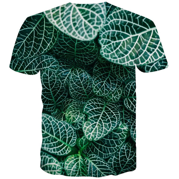 
Green reticulated grass texture shirts special texture shirt tee Cool different art costume man
                