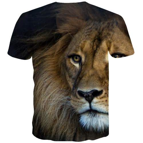 
Lion T shirts Men Animal Tshirts Casual Hip Hop Tshirts Novelty Harajuku Shirt Print Funny T-shirts 3d Short Sleeve summer Mens - KYKU
                
