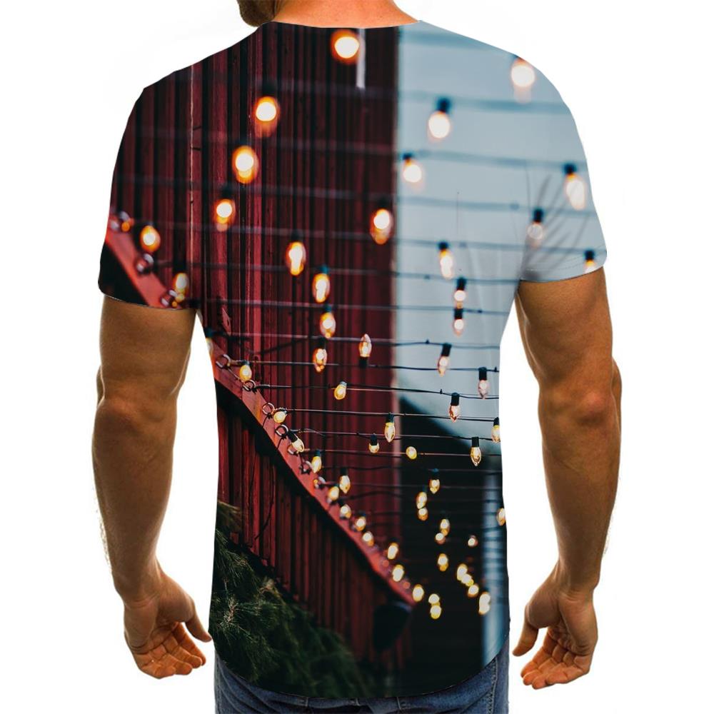 
street lighting tshirts tee top festival Cool men art costume Christmas
                