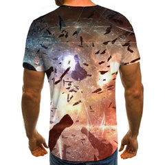 tshirt Airship tee top air ship art costume men flying ship Cool