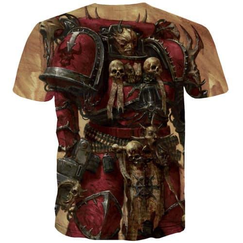 
Skull T shirts Men Military Shirt Print Punk Rock Tshirts Cool Metal Tshirts Novelty Hip Hop T-shirts Graphic Short Sleeve - KYKU
                