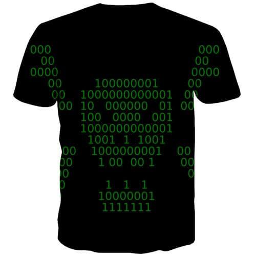 
Digital T shirts Men Program Tshirt Printed Black Tshirt Anime Leisure Shirt Print Short Sleeve summer Men Tee Top Slim Rock - KYKU
                