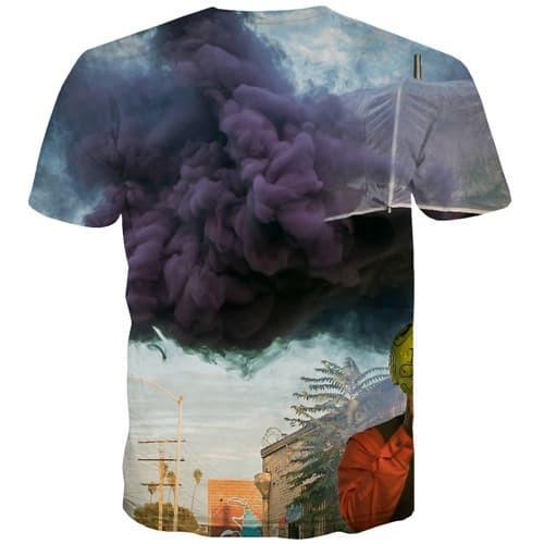 
Cloud T shirts Men Psychedelic T-shirts 3d Harajuku Shirt Print Anime Costume Tshirts Cool Retro Tshirts Novelty Short Sleeve - KYKU
                