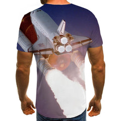 shirt Airship clothing air ship flying ship Casual men art costume