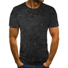 black irregular texture shirt special texture shirt tee different Casual art costume men