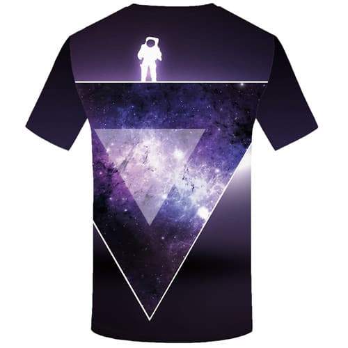 
Astronaut T-shirt Men Space T shirts Funny Cartoon Tshirts Casual Purple T-shirts Graphic Harajuku T-shirts 3d Short Sleeve - KYKU
                