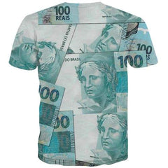 Canadian Dollar T shirts Men Money Tshirts Cool Canada Tshirts Casual Character T-shirts 3d Harajuku Tshirts Novelty - KYKU