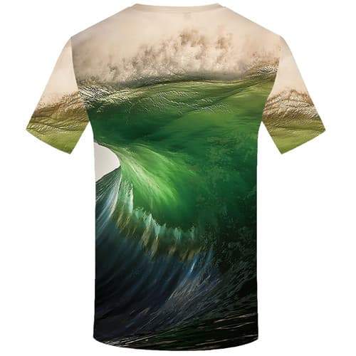 
Wave T-shirt Men Cloud Tshirts Novelty Harajuku Tshirts Cool Gothic T-shirts Graphic Short Sleeve Hip hop Men women New Style - KYKU
                