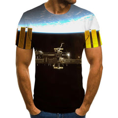 Airship shirt Print clothes air ship art costume Cool flying ship men