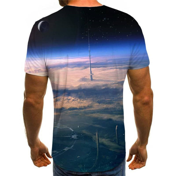 
shirt abstract  tee shirt personality  Cool art costume men's fun geometric colorful art
                