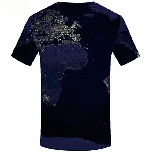
World Map T shirts Men Blue T-shirts 3d Harajuku Tshirt Printed Short Sleeve Full Print Men women Tee O-neck O-Neck
                