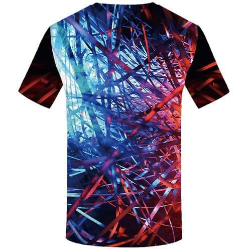 
Psychedelic T shirts Men Space T shirts Funny Geometric Tshirt Anime Art T-shirts Graphic Harajuku T-shirts 3d Short Sleeve - KYKU
                