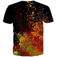 Black T shirts Men Abstract Tshirt Anime Funny Tshirts Casual Retro Tshirts Novelty Short Sleeve Hip hop Men/women Tee O-neck - KYKU