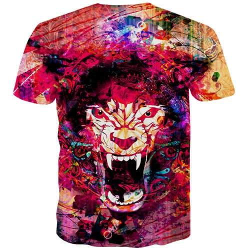 
Tiger T-shirt Men Animal Tshirt Anime Graffiti T-shirts Graphic Art Tshirts Novelty Colorful T shirts Funny Short Sleeve Hip hop - KYKU
                
